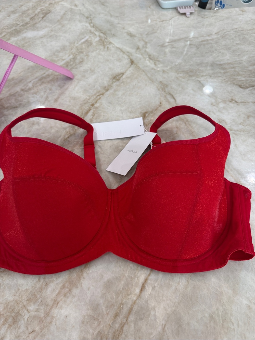 HSIA red bra 40DD